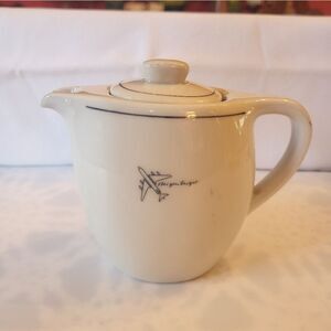 Vintage MCM Hotelware Bauscher Weiden for Steigenberger Hotel Ceramic Teapot